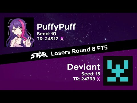 Star Cup: Infinity - PuffyPuff vs. Deviant - Losers Round 8