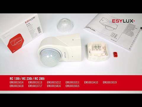 ESYLUX Bewegungsmelder Bewegungsmelder MD 200 EM10025334, Beiliegende