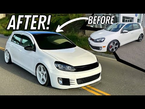 Building a VW MK6 GTI In 10 Minutes! *UPDATED*
