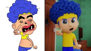 Funny D'Billions Knock Knock Knock! Who's There Drawing Memes