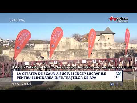 WORKS TO ELIMINATE WATER INFILTRATIONS BEGINS AT THE FORTRESS OF SUCEVA