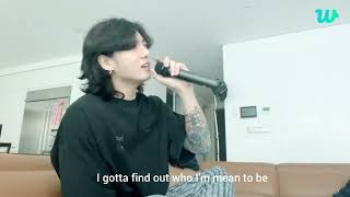 Jungkook sings &#39;To find you&#39; live cover (sing street)Lyrics |jungkook weverse live 28.02.2023|