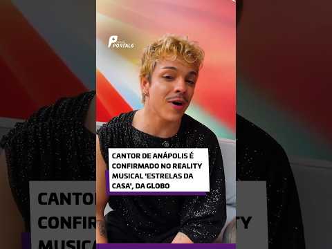 Cantor de Anápolis é confirmado no reality musical ‘Estrelas da Casa’, da Globo