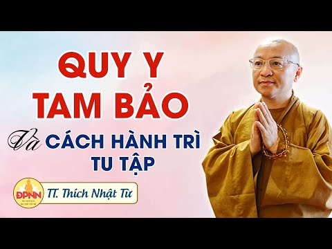 Quy y Tam bảo và cách hành trì tu tập - TT. Nhật Từ vấn đáp tại Ấn Độ