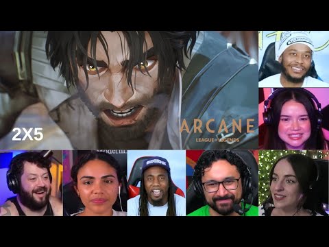 Reactors Reaction to the Jayce Kills Salo | Arcane League of Legends S2E5 (2024)