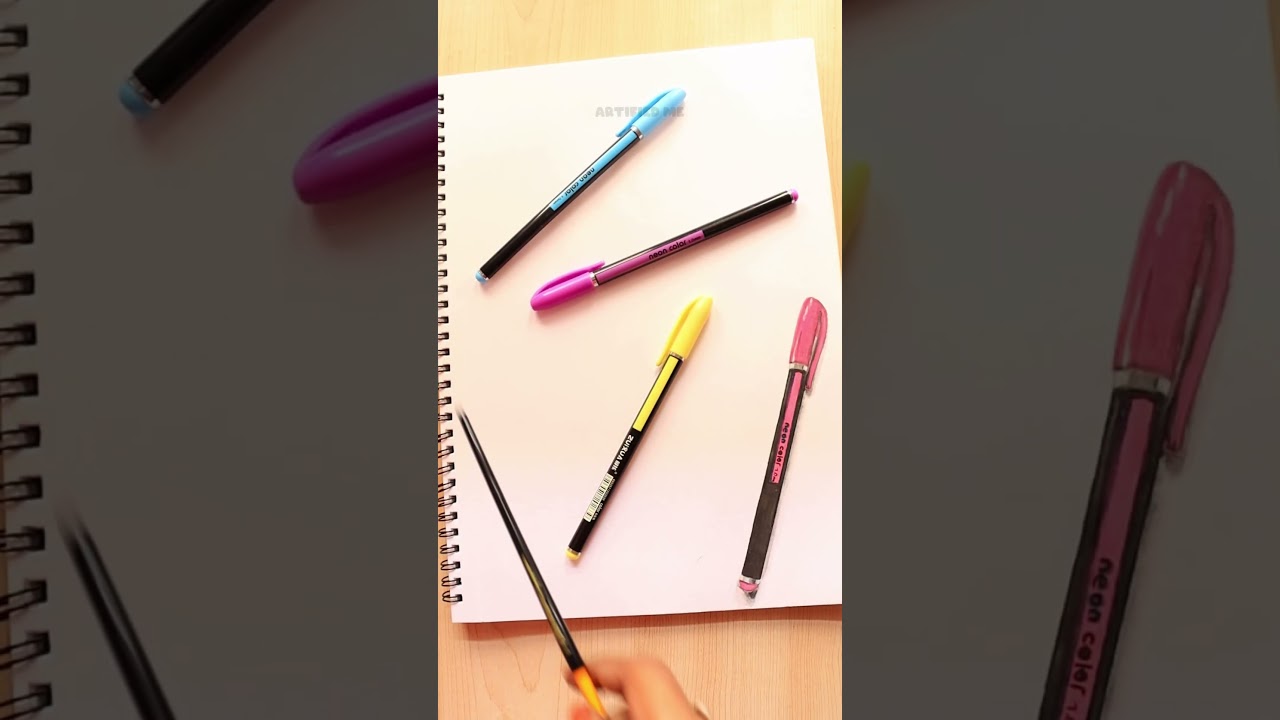 Spot the drawing😉😉#creativeart #trendingart #paintingideas