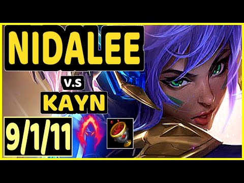 SEVENARMY (NIDALEE) vs KAYN - 9/1/11 KDA JUNGLE CHALLENGER GAMEPLAY - EUW