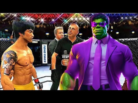 Ufc 4 Bruce Lee Vs. Disco Hulk Ea Sports