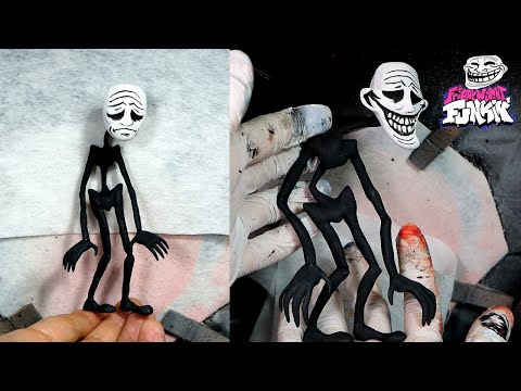 [FNF] Making Trollge Sculpture Timelapse [The Blueballs Incident] - Friday Night Funkin