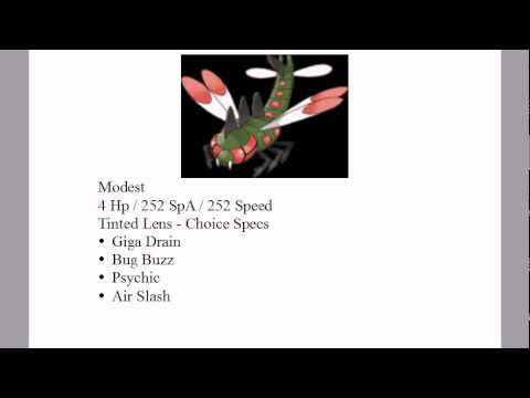 Yanmega Custom Moveset