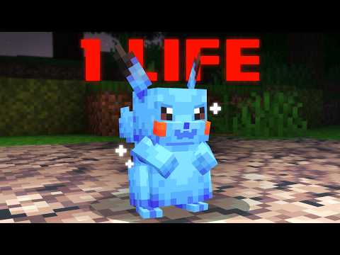 Can I Beat Pokemon Minecraft with Only 1 Life?