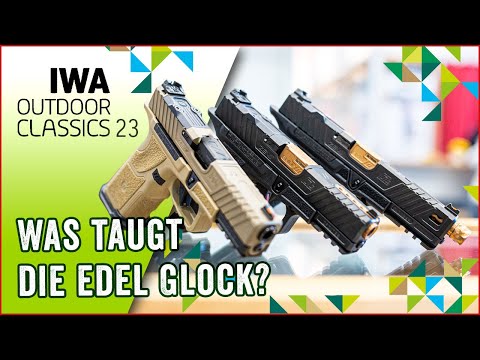 IWA 2023 -  Präzisionsgefertigte "Glock"-Pistolen und AR15 von ZEV Technologies