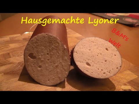 Hausgemachte Lyoner