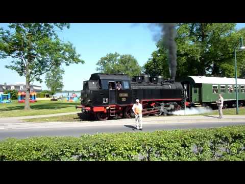 Dampfsonderzug 131.060 in Neustrelitz