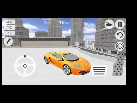 Extreme car driving racing 3D v1.3 2014 version android Gamesplay gaming mclaren MP4 DRIVE