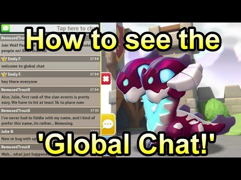 How to See the GLOBAL CHAT in DML! Used to Find Clans/ Recruit Players! - DML Common Question #2