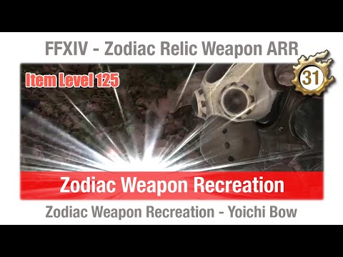 FFXIV Zodiac Weapon Recreation - Yoichi Bow (Item Level 125) - A Realm Reborn