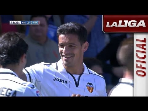 Gol de Ricardo Costa (2-0) en el Valencia CF - Osasuna - HD