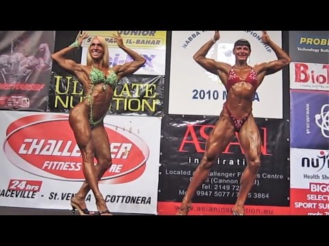 NABBA Worlds 2010 - Miss Figure Overall Comparisons