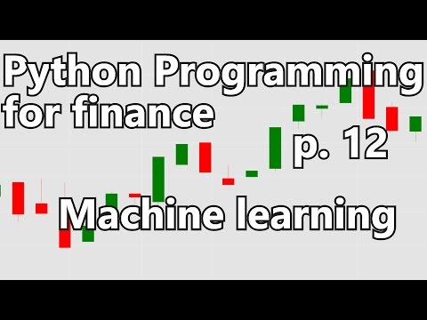 Machine learning Python Programming for Finance p 12