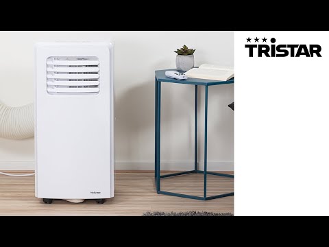 Kondicionierius Tristar | Air Conditioner | AC-5477 | Suitable for rooms iki 60 m³ | Greičių skaičius 2 | Fan function | Baltas video