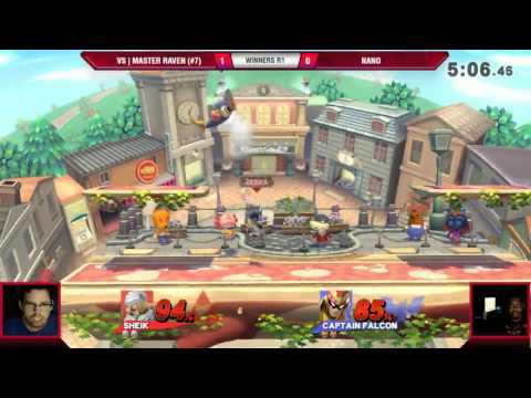 VS Weekly 7/6/17 - Winners R1 - Master Raven (Sheik) vs Nano (CFalcon) - Smash 4