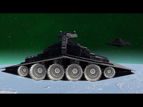 Titan Class SD vs Resurgent SD - Empire at War Remake - Task Force The Republic Submod NPC Wars