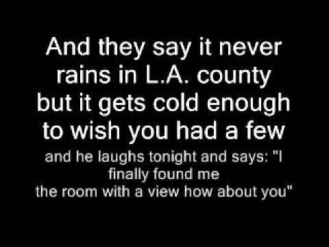 Tony Carey - Room with a view