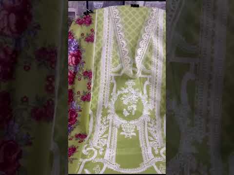 Taj Creations 454 Pure Cotton Wholesale Pakistani Suit – product video thumbnail