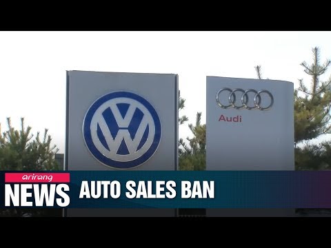 S. Korea to ban 8 Audi, Volkswagen, Porsche models for emission rigging