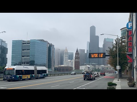 Truck Vlog   Październik 2020   100km Na Składaku w Seattle