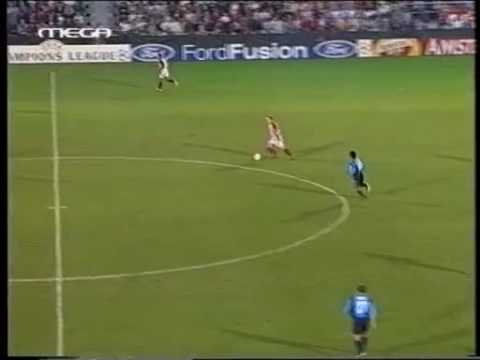 Olympiakos vs Bayer Leverkusen 6-2 - Incredible dribble by Giovanni Silva de Oliveira