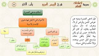 صورة الدرس التاسع: باب الحجر. من قوله: (باب الحجر)، إلى قوله: (إلا على بصيرة)