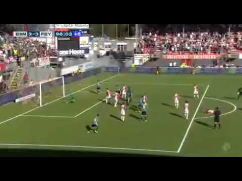 FC Emmen v  Feyenoord  late goal Toornstra J