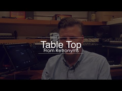 Retronym Table Top - an iPad DAW with a twist