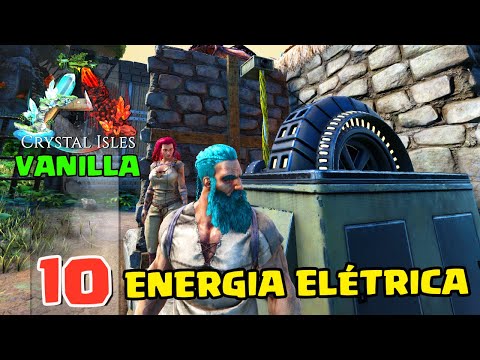 TEMOS ENERGIA ELÉTRICA! - ARK CRYSTAL ISLES VANILLA #10