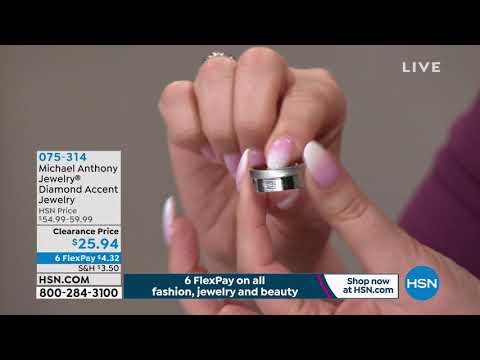 Michael Anthony Jewelry  Diamond Accent Band Ring