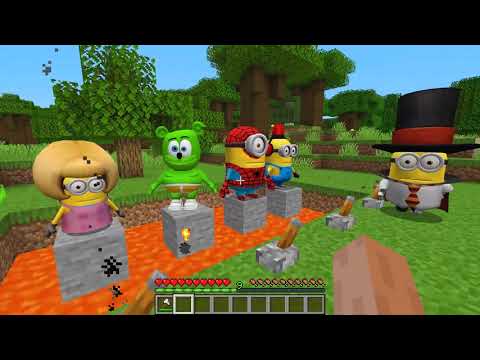 UNBELIEVABLE: MINIONS EXE ATTACK IN MINECRAFT