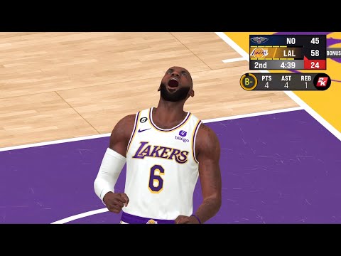 NBA 2K23 Mobile iOS/Android My Career EP8 AD carrying
