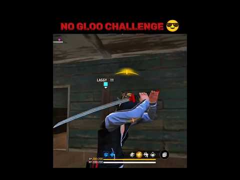 NO GLOO CHALLENGE 🥶 #shortvideo #freefire #shorts #ytshorts #viralvideo #nogloowallchallenge #ff