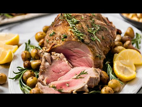 The Best Garlic and Herb Roasted Leg of Lamb Recipe