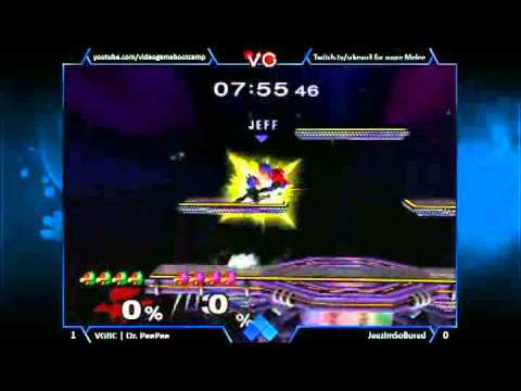 EVO 2013 SSBM Pools B61 - Dr PeePee (Falco) vs JeezImSoBored (Falco)