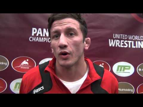 Coleman Scott (USA) after 61 kg Semis win at Pan Am Championships