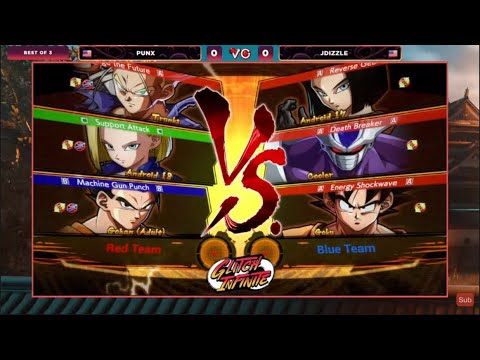 Glitch Infinite Winners Quarters - Punx Vs. JDizzle - Dragon Ball FighterZ