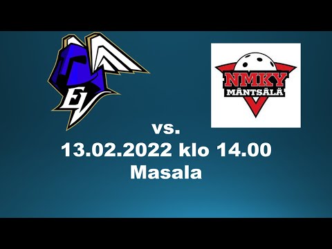 13.02.2022 klo 14 EräViikingit Musta vs MäNMKY