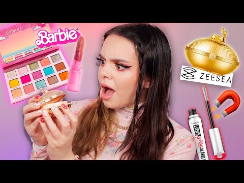 MAGNETISCHE Mascara? BARBIE Makeup Kollektion? NEUES MAKEUP im Live Test!