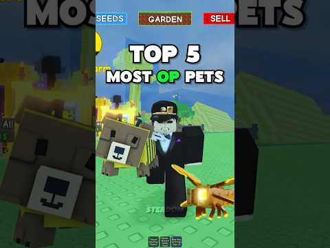 Most Overpowered Pets in Grow a Garden! #growagarden