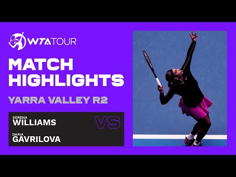 Теннис D. Gavrilova vs. S. Williams — Match Highlights