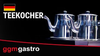 Samovar électrique professionnel - 23 L - 2,5 kW - avec 2 théières