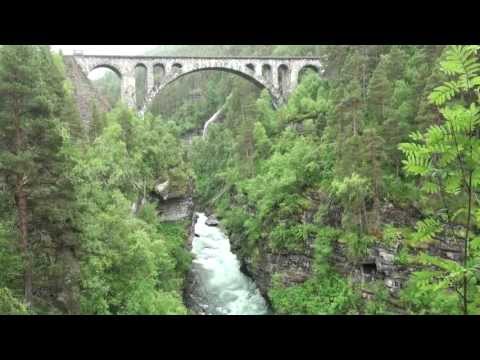 Raumabanen ways Raumbahn Rauma Railway NSB, near Andalsnes, Norway